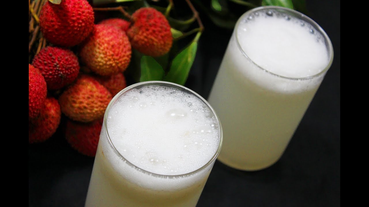 Litchi Juice Lychee Juice Simple & Basic Litchi Drink Chef Lall's