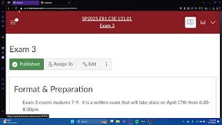 CSE131 Exam 3 Review Session 1