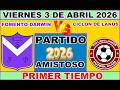 PRIMER TIEMPO PARTIDO AMISTOSO FOMENTO DARWIN VS CICLON DE LANUS