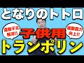 【となりのトトロ】子供用トランポリン！運動不足解消&運動能力向上！