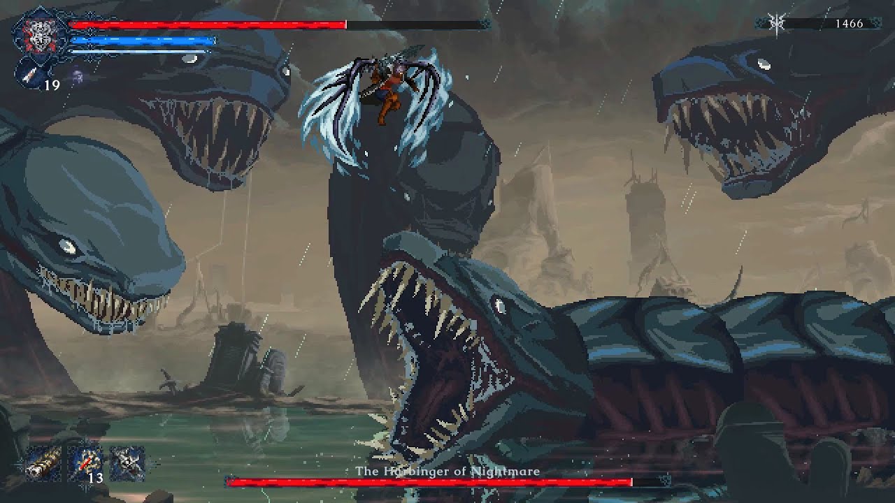 Giant Hydra, Harbinger of Nightmare Boss Fight - The Last Faith.