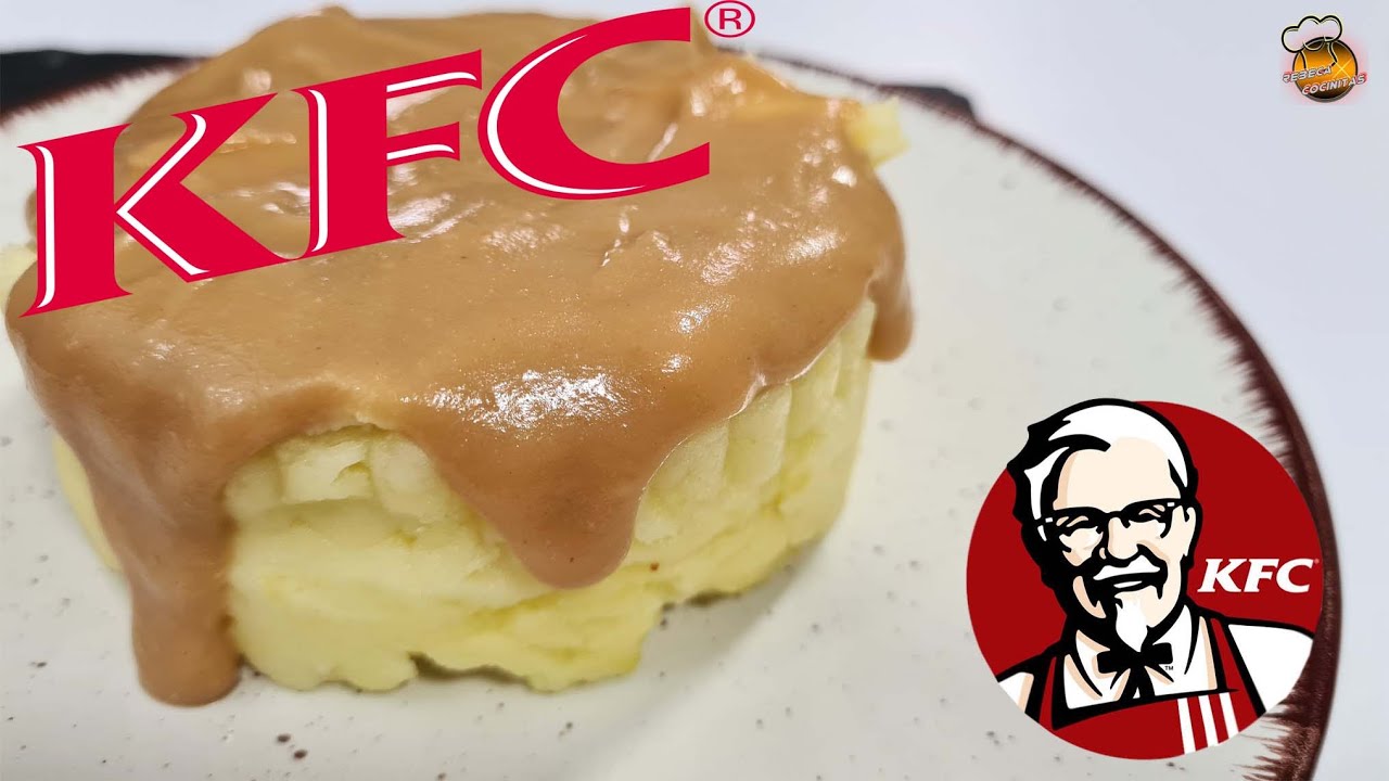 KFC Style Mashed Potatoes + Gravy Sauce - YouTube