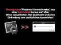 Messagebox (Windows Hinweisfenster) aus einer Batchdatei heraus aufrufen!