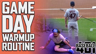 Trevor Bauer's Game Day Warmup Routine | Baseball 401 W/ Trevor Bauer