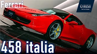 Ferrari 458 Italia F1 DCT Left Handle Rosso Corsa - YouTube