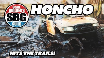 Axial SCX10II Honcho Trail Ride!