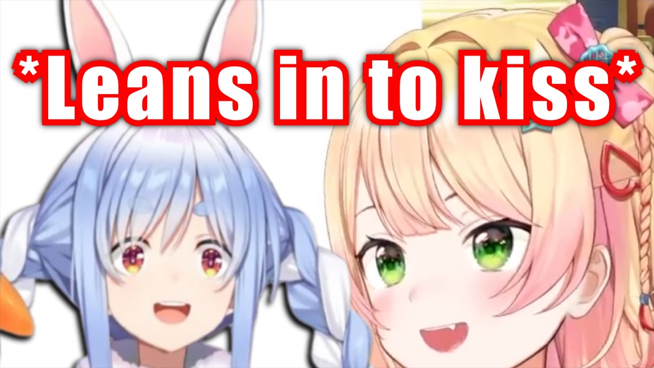 Nene Fantasize About How To Kiss Pekora【Hololive】