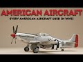 Every US Fighter &amp; Attack Aircraft in WW2 | 28 Aircraft