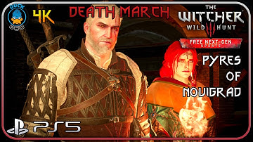 Pyres of Novigrad on Death March - The Witcher 3 Next-Gen PS5 4K