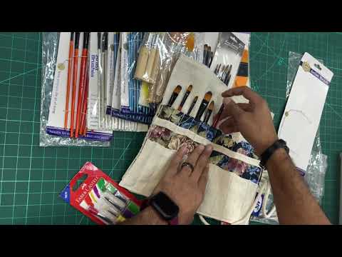 الجزء الثالث والاخير عن اطقم فرش الرسم فتح الاطقم واستعراضها