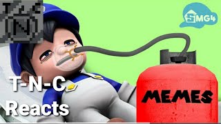 T-N-C Reacts to SMG4 Dosent Meme for 1 Second
