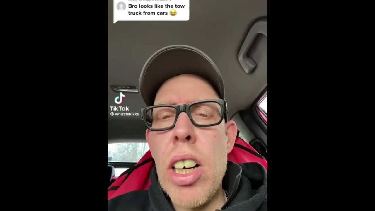 Bro looks like the tow truck from cars 😂