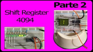 Shift Register 4094 - Parte 2 - LEDS + Display + Código Arduino by Alberto Albertos 136 views 5 months ago 7 minutes, 45 seconds