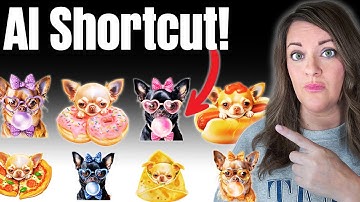 Watch Me Create HOT-SELLING AI Clip Art in Minutes...NO PROMPTS!🔥