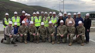 On the Road Again: LTG Semonite at Lower Granite Lock and Dam
