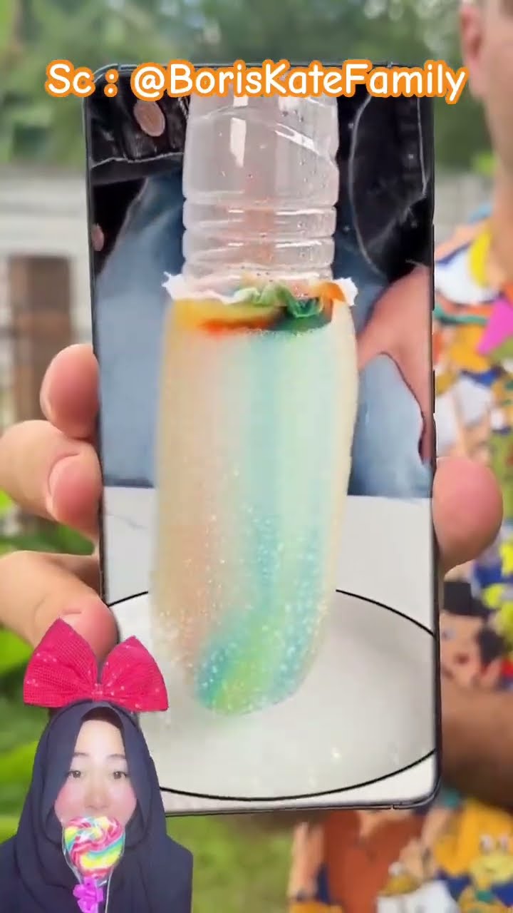 BOTOL SABUN GELEMBUNG MAMA DI JATUHIN PAPA ⁉️ Tapi Papa Menebus nya Dengan Bikin Gelembung Lelangi