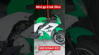 mini gp 4 tak 50cc matic ramah lingkungan #minimotor #trailmini #minigp