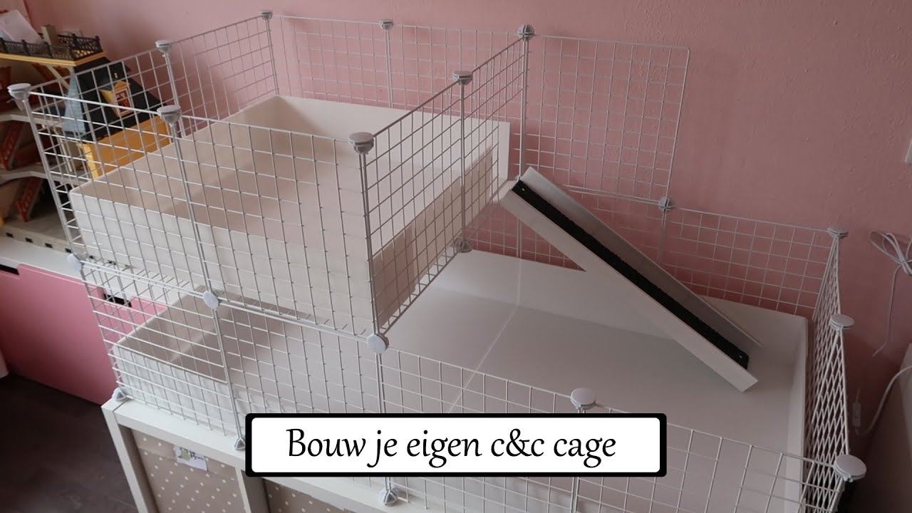 Continentaal piek Lee Cavia kooi in elkaar zetten - c&c cage - YouTube