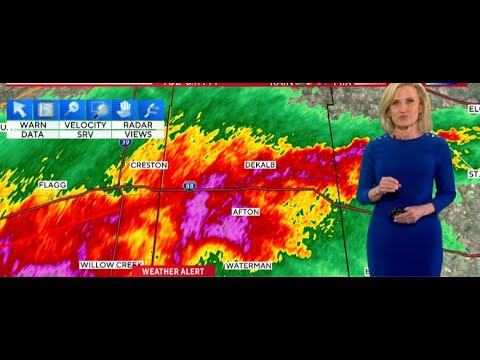 WEATHER ALERT: Tornado and thunderstorm warnings - YouTube