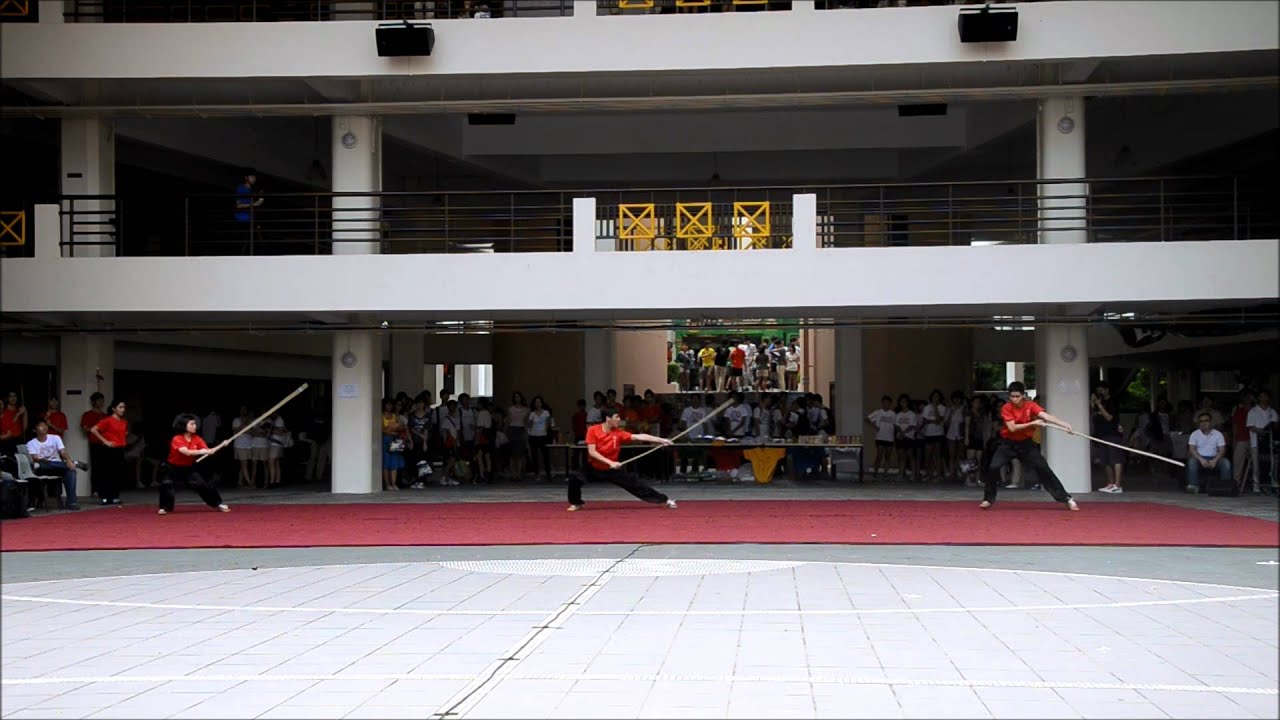 Wushu Performance - Hwa Chong JC Open House 2012