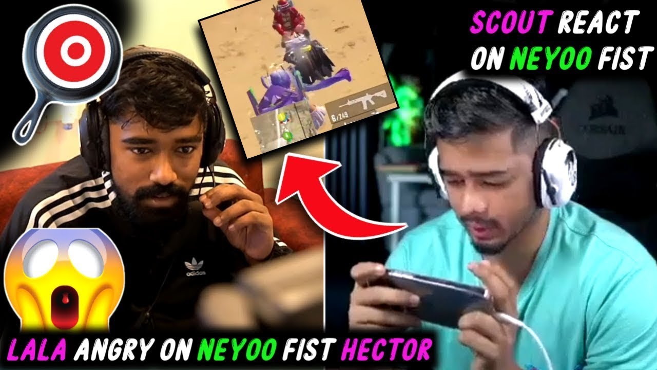 Scout react on Neyoo Fist to Hector 😱 Both POV