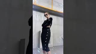 CK109 High Waist  Midi Pencil Skirts ( 6 Colors )