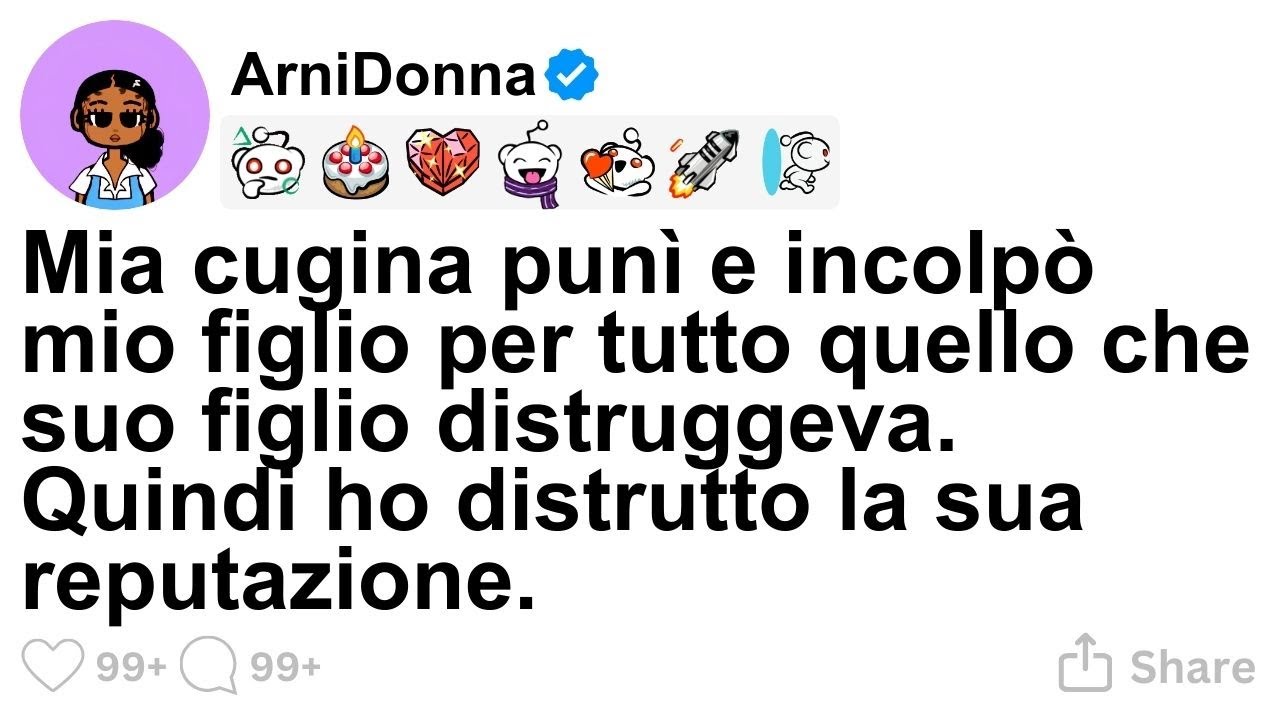 [STORIA COMPLETA] Mia cugina punì e incolpò mio figlio per tutto quello che suo figlio distruggeva.