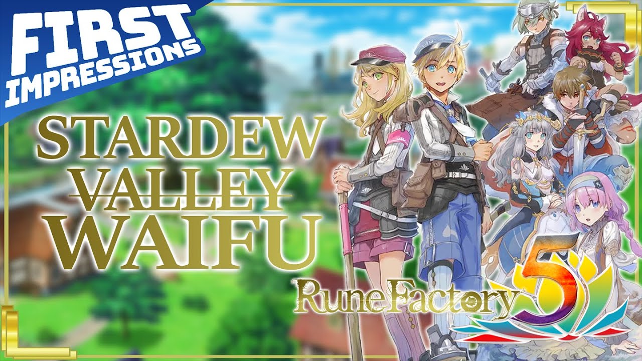 Return Of The Anime Farming Sim?! - Rune Factory 5 - First Impressions