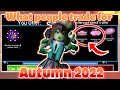 What people TRADE for AUTUMN HALO 2022! | Royale High