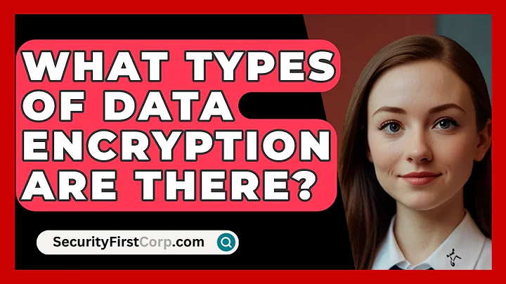 What Types Of Data Encryption Are There? - SecurityFirstCorp.com