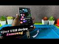 Eject USB flash drive safely Samsung S26 Ultra