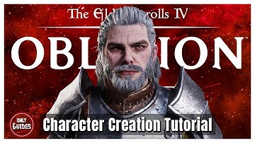 OBLIVION REMASTERED - The Witcher Nord - Character Creation Tutorial