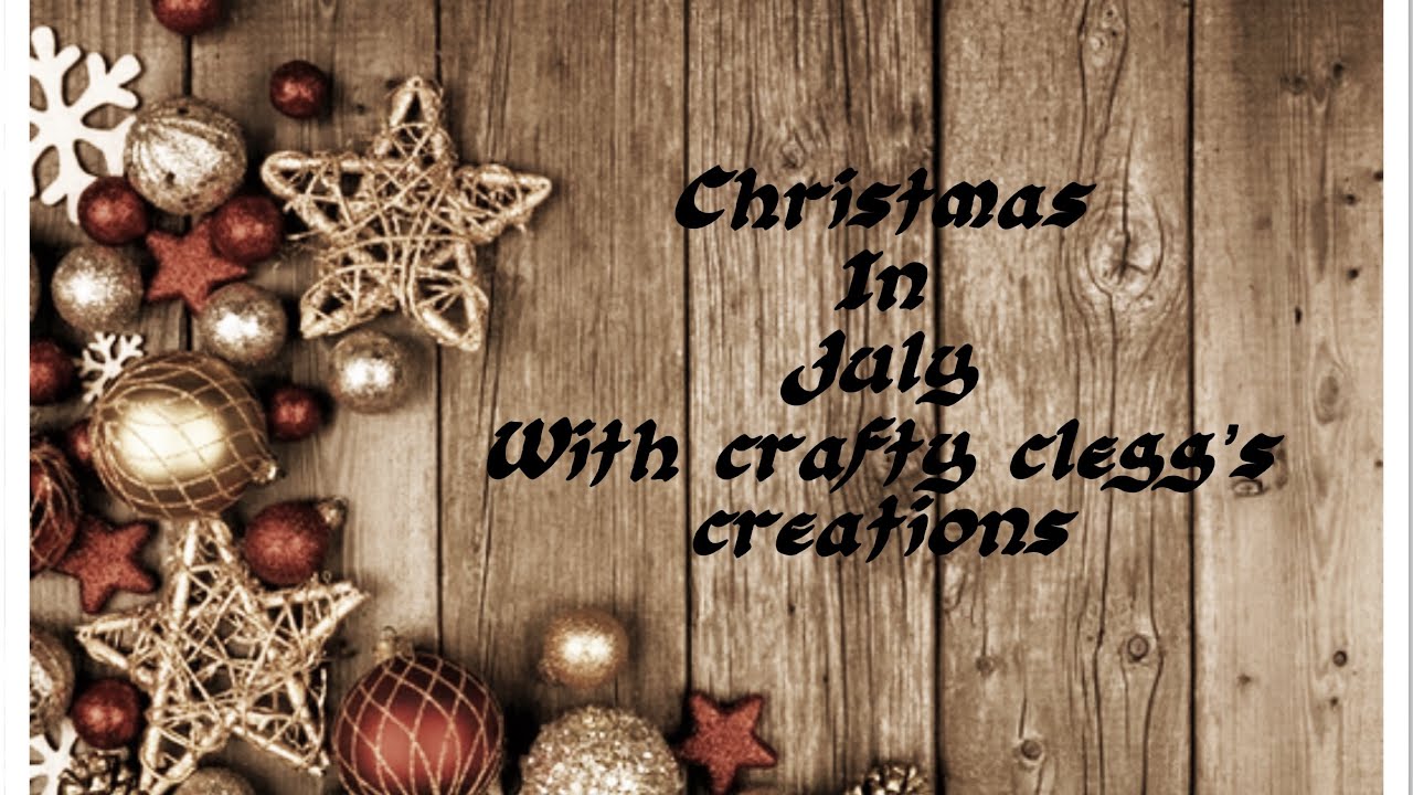 Christmas in July. Lunch with friends & finished Santa YouTube