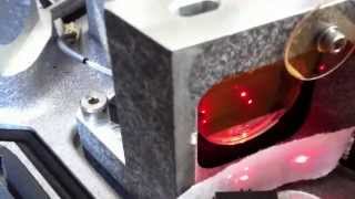 Genesis and Satellite mechanical laser checks at the interferometer.