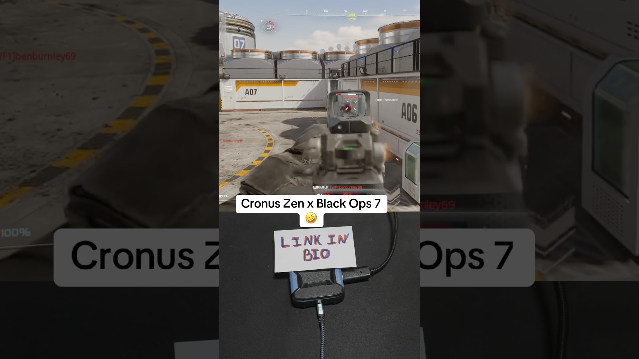 Cronus Zen x Black Ops 7 🤣 