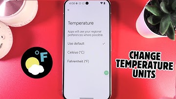How to Change Temperature Units on Google Pixel 9 Pro