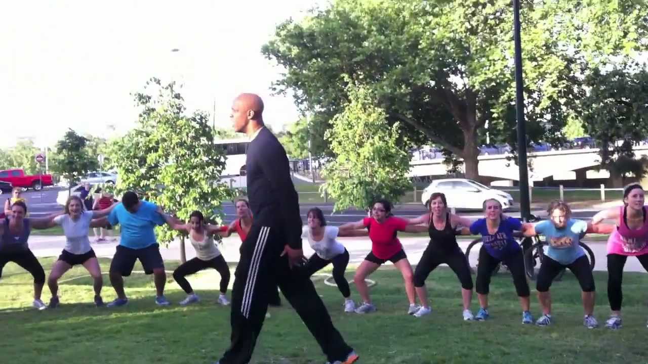 Stone Fitness Boot Camp, Melbourne Botanic Gardens 2013 YouTube