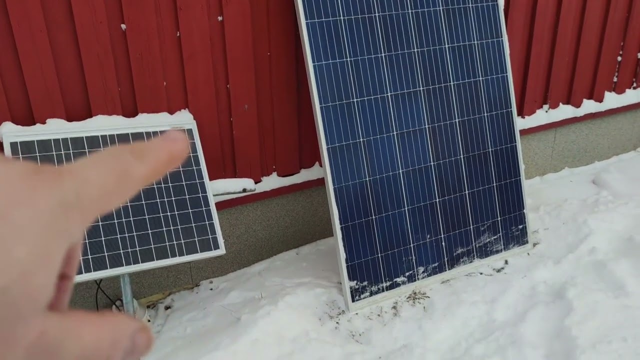 Sähkövarasysteemi - MPPT-säädin ja iso paneeli