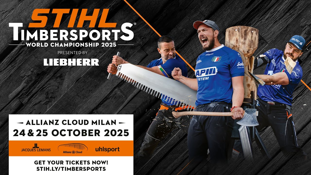 STIHL TIMBERSPORTS® TEAM WORLD CHAMPIONSHIP 2025 – LIVESTREAM