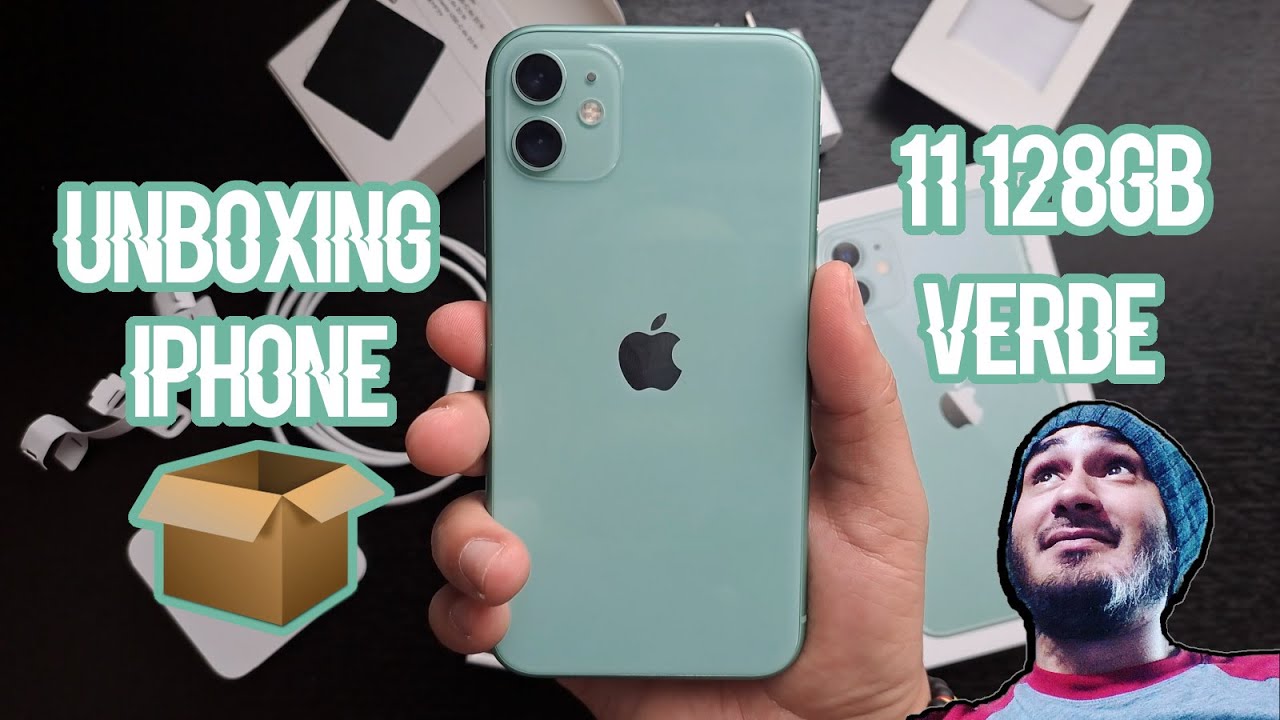 REUNBOXING IPHONE 11 GREEN 128GB Y ACCESORIOS 👍😎 YouTube