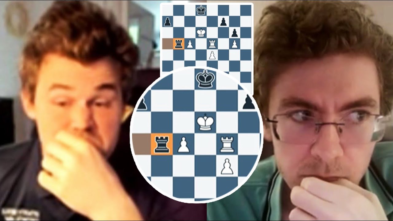 Chess: Magnus Carlsen plays 1 f3 in tournament game