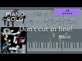 【楽譜あり】櫻坂46 / Don't cut in line!【ピアノソロ上級】