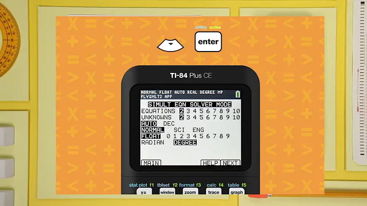 TI-84 Plus Tip: How to Solve Systems of Equations