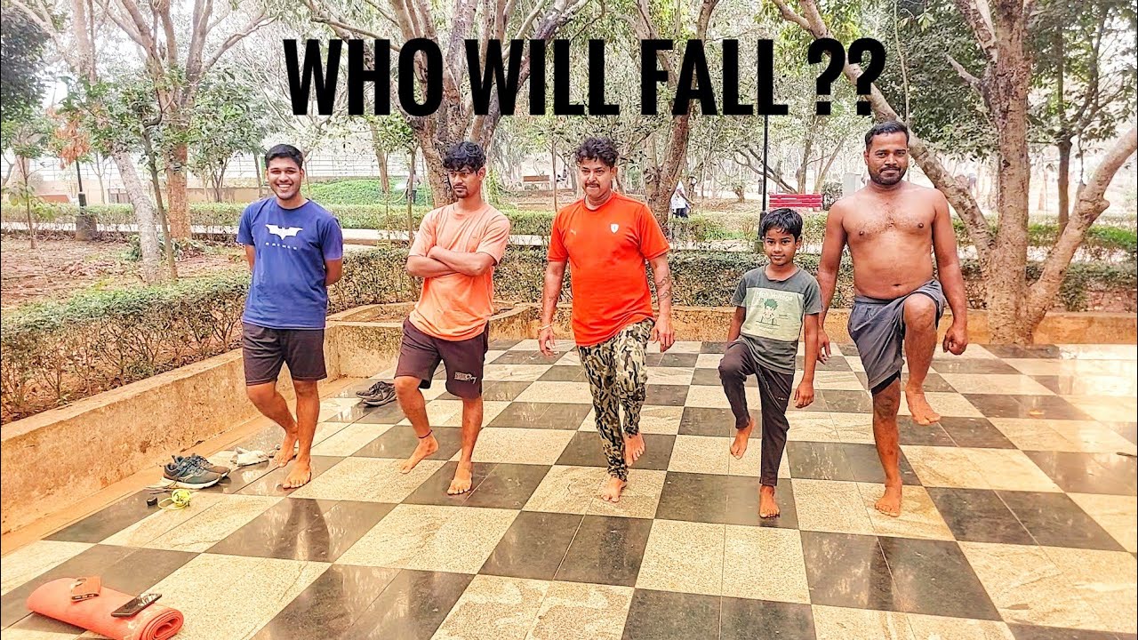 Last to Survive on ONE LEG Wins! 🦵🔥 | ONE Leg Standing Challenge 