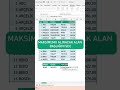 Ms Excel - VSeçMak Formülünün Kullanımı #shorts