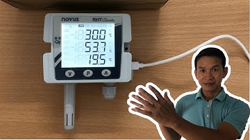Hướng dẫn cài đặt Cảm biến nhiệt độ độ ẩm RHT Climate | Novus Brazil