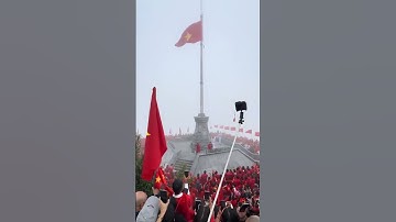 Lễ thượng cờ ở đỉnh Fansipan ngày 1/9/2025. Nguồn clip: Trần Tâm Sang #vietnam #fansipan #5edesign