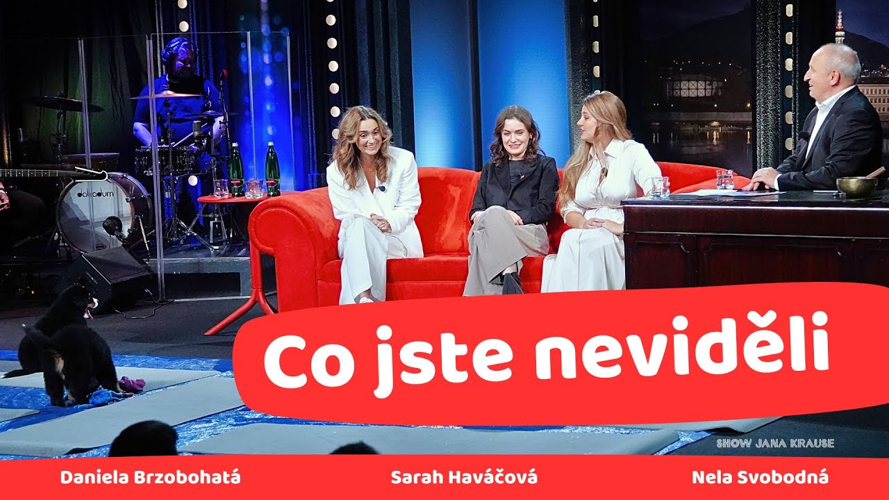 Co jste neviděli v Show Jana Krause 8. 10. 2025