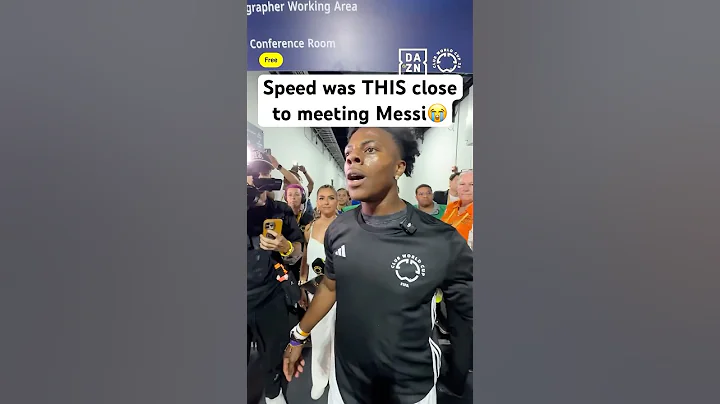 @IShowSpeed SHOCKED by the Messi aura 🐐