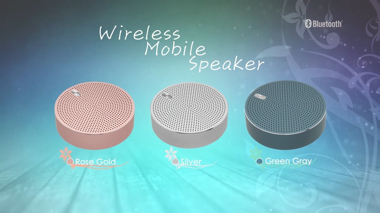 Bluetoothスピーカー 手のひらサイズのコンパクトボディ クリアな